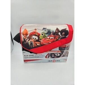 Disney Infinity Play Zone Messenger Bag Play Mat Storage Case Red Black PDP New